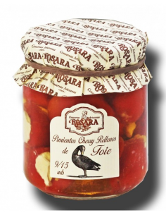 Pementos Cherry con Foie